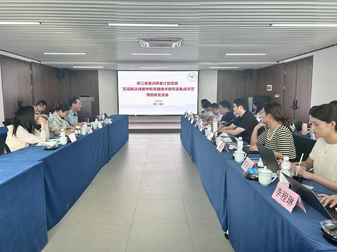 研发计划项目"区域碳达峰碳中和关键技术研究及集成示范"预验收交流会